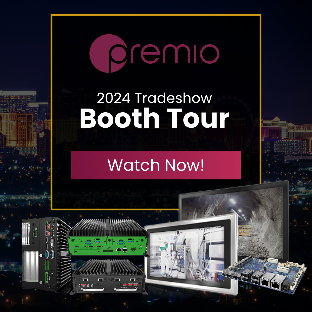 2024 Booth Tour Overview and Industrial Computing Products