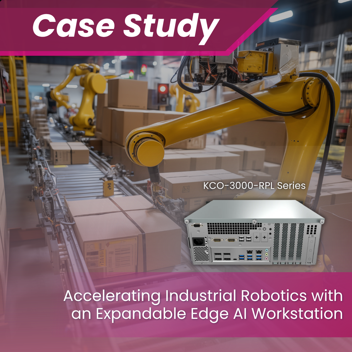 Accelerating Industrial Robotics with an Expandable Edge AI Workstation