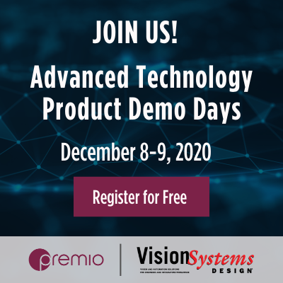 Register Now: 12/8 - 12/9 Advanced Technology Product Demo Days for Computer and Machine Vision