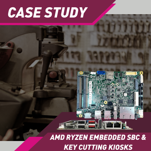 AMD Ryzen Embedded SBC enables Self Service Key Cutting Kiosk