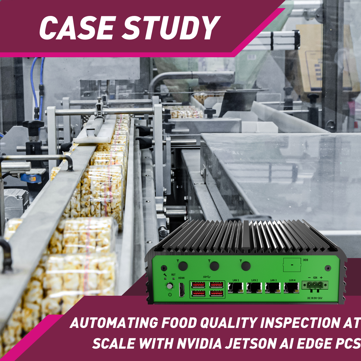 Automating Food Quality Inspection at Scale with NVIDIA Jetson AI Edge PCs