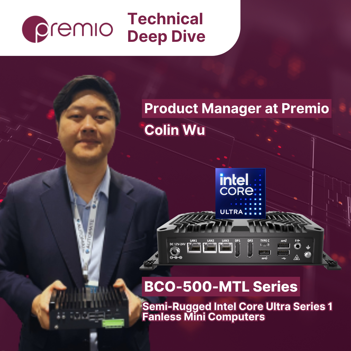 BCO-500-MTL Series Technical Deep Dive: Intel Core Ultra at the Industrial Edge