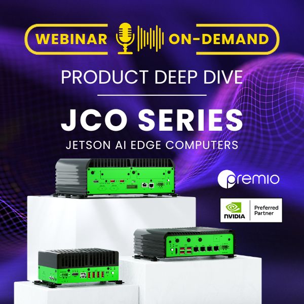 Deep Dive into Premio's Jetson AI Edge Computers