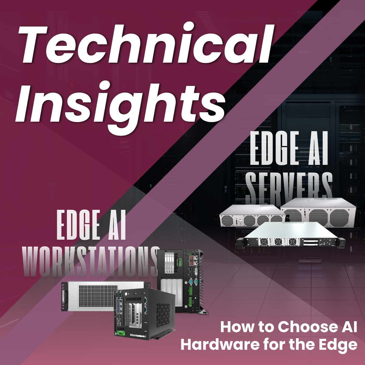 Edge AI Workstation vs. Edge AI Server: How to Choose AI Hardware for the Edge