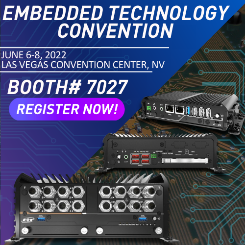 Meet Premio at Embedded Technology Convention USA 2022 (Booth# 7027) on June 6-8, 2022 at Las Vegas Convention Center!