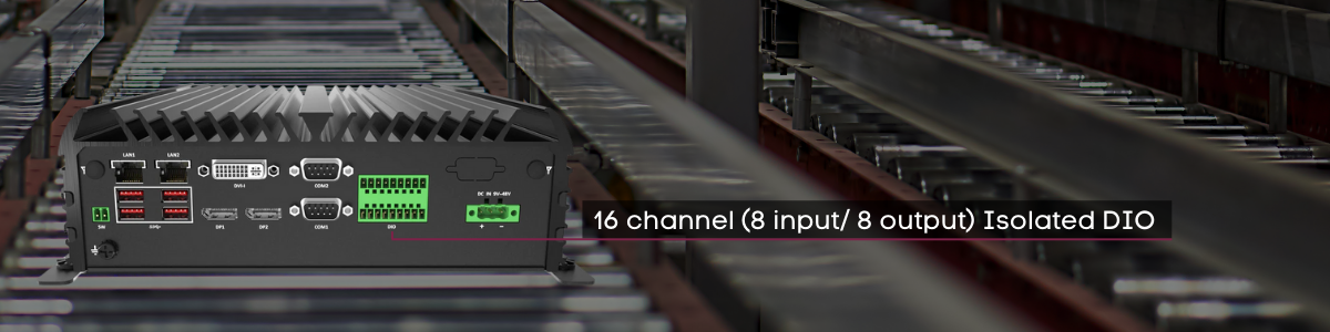 Premio 16 Channel DIO Port for Rugged Edge Computer