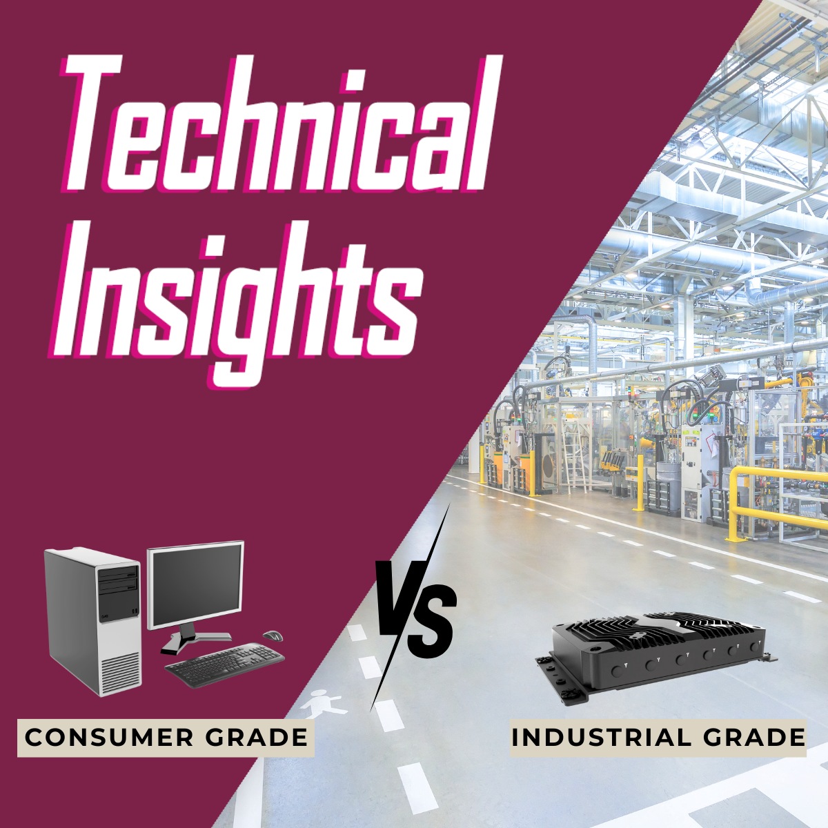 From Desktop to Deployment: Why Consumer PCs Fall Short in Industrial Environments