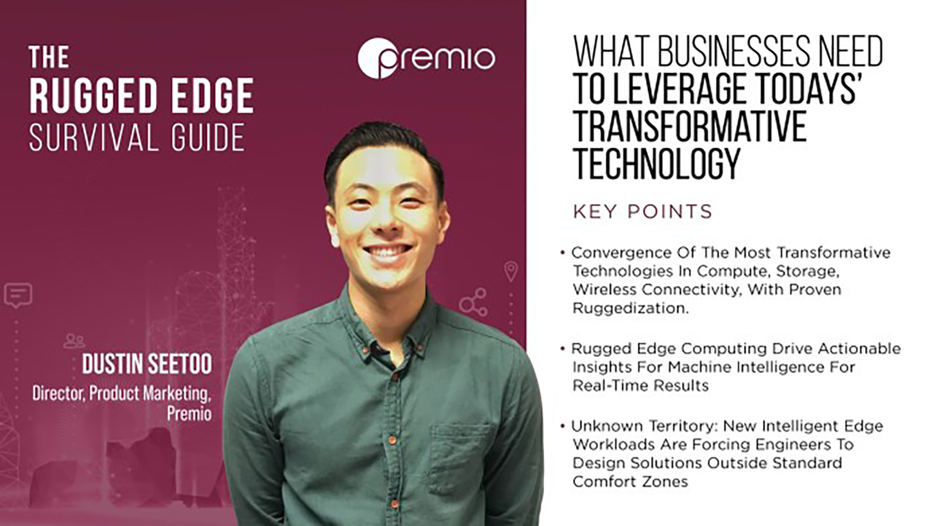 Dustin Seetoo-Premio Inc-Defining Rugged Edge Computing