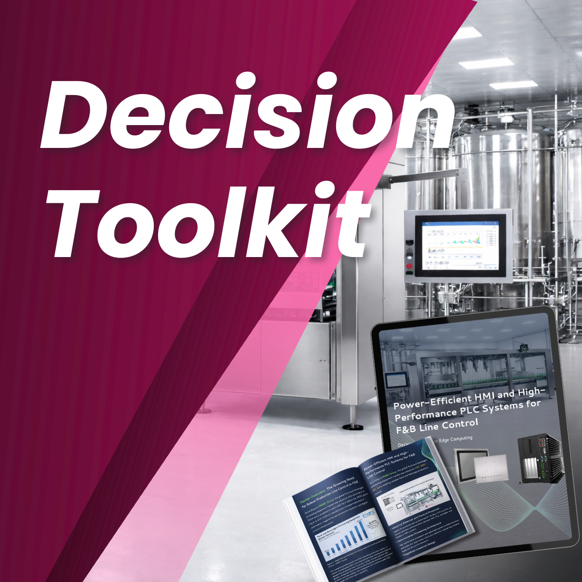 Industrial Control and Machine Vision Inspection for Food & Beverage Production Lines