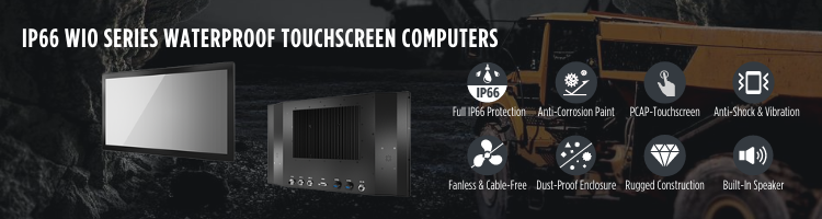 IP66 Waterproof Touchscreen Computer