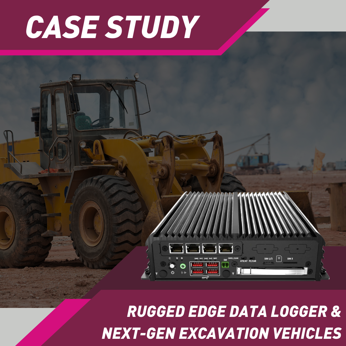 Integrating Rugged Edge Data Loggers for Excavation Machinery Advancements