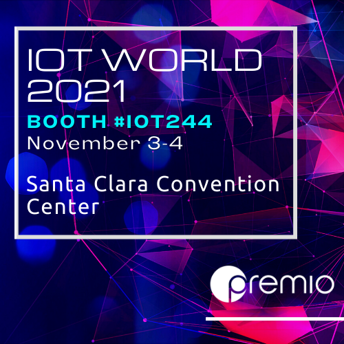 IoT World 2021 November 3-4, 2021 @ Santa Clara Convention Center Booth #IOT244