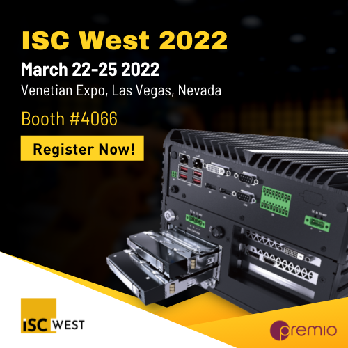 Premio at ISC West 2022 from March 22-25 @ Venetian Expo, Las Vegas, Nevada