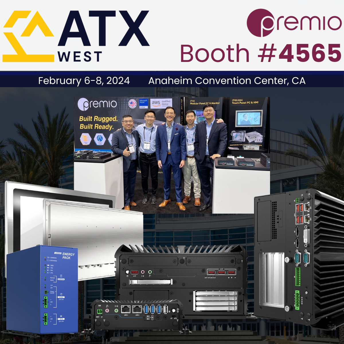Meet Premio at ATX West 2024 | Booth #4565