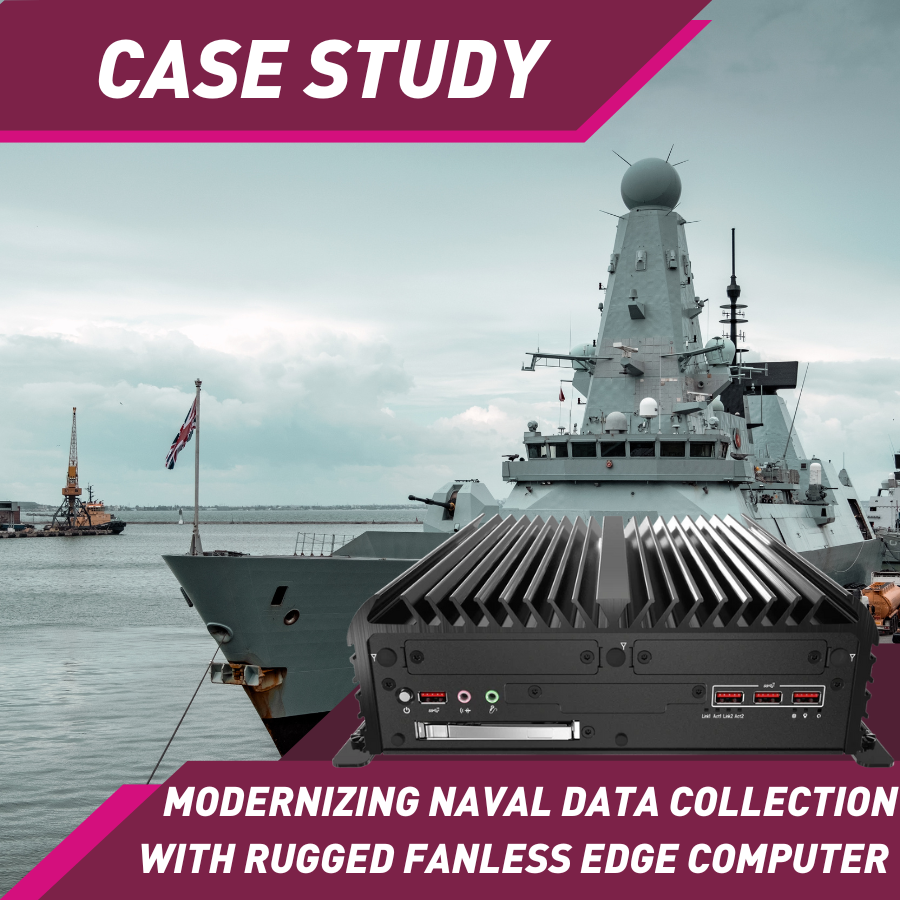 Modernizing Naval Data Collection with Rugged Fanless Edge Computer