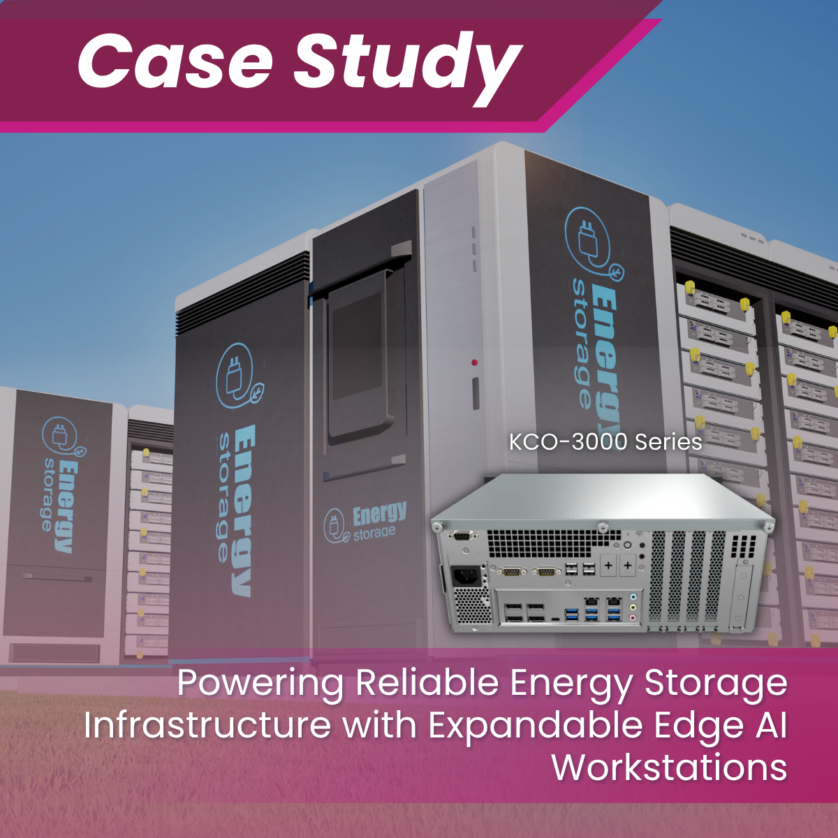 Powering Reliable Energy Storage Infrastructure with Expandable Edge AI Workstations
