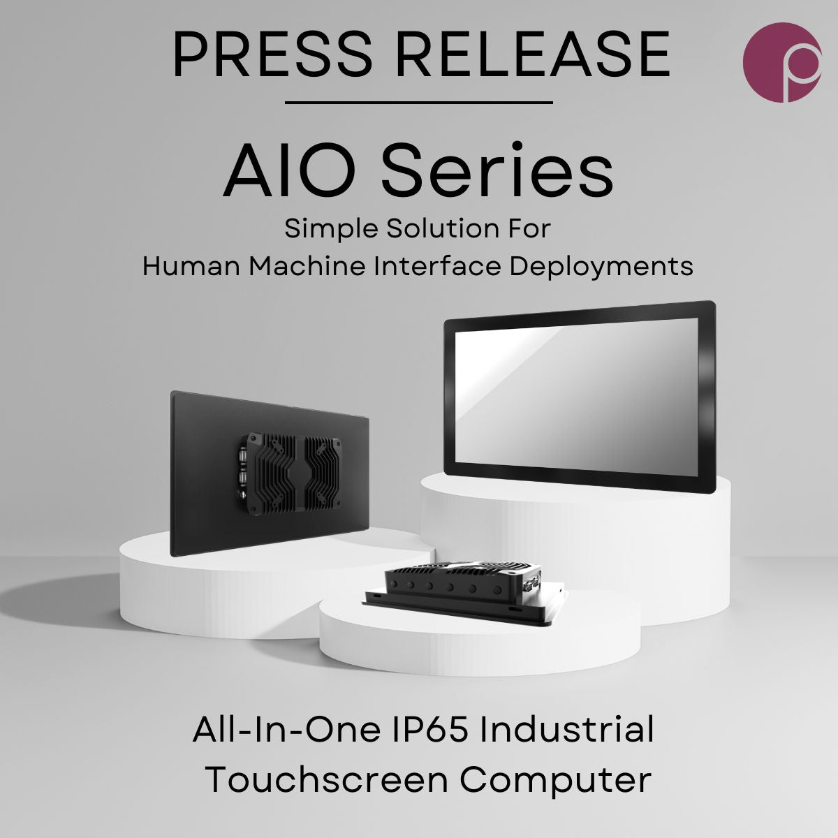 Premio Adds an All-In-One IP65 Industrial Touchscreen Computer into its Standard Portfolio of Industrial Grade Touch Panel Displays
