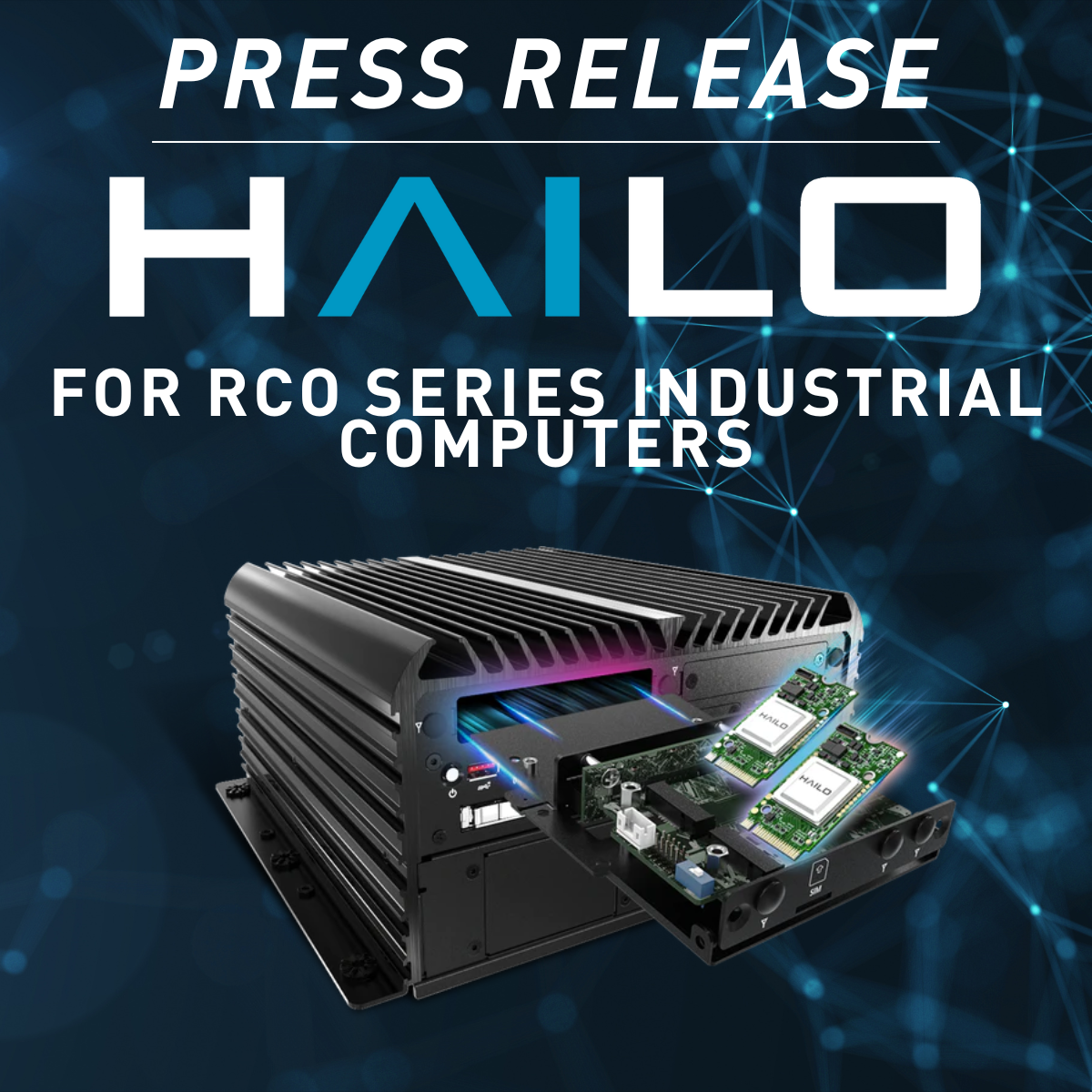 Premio Adds Configurable Hailo-8™ AI Processors to Core Line of Industrial Computers: RCO-1000, RCO-3000, and RCO-6000 Series