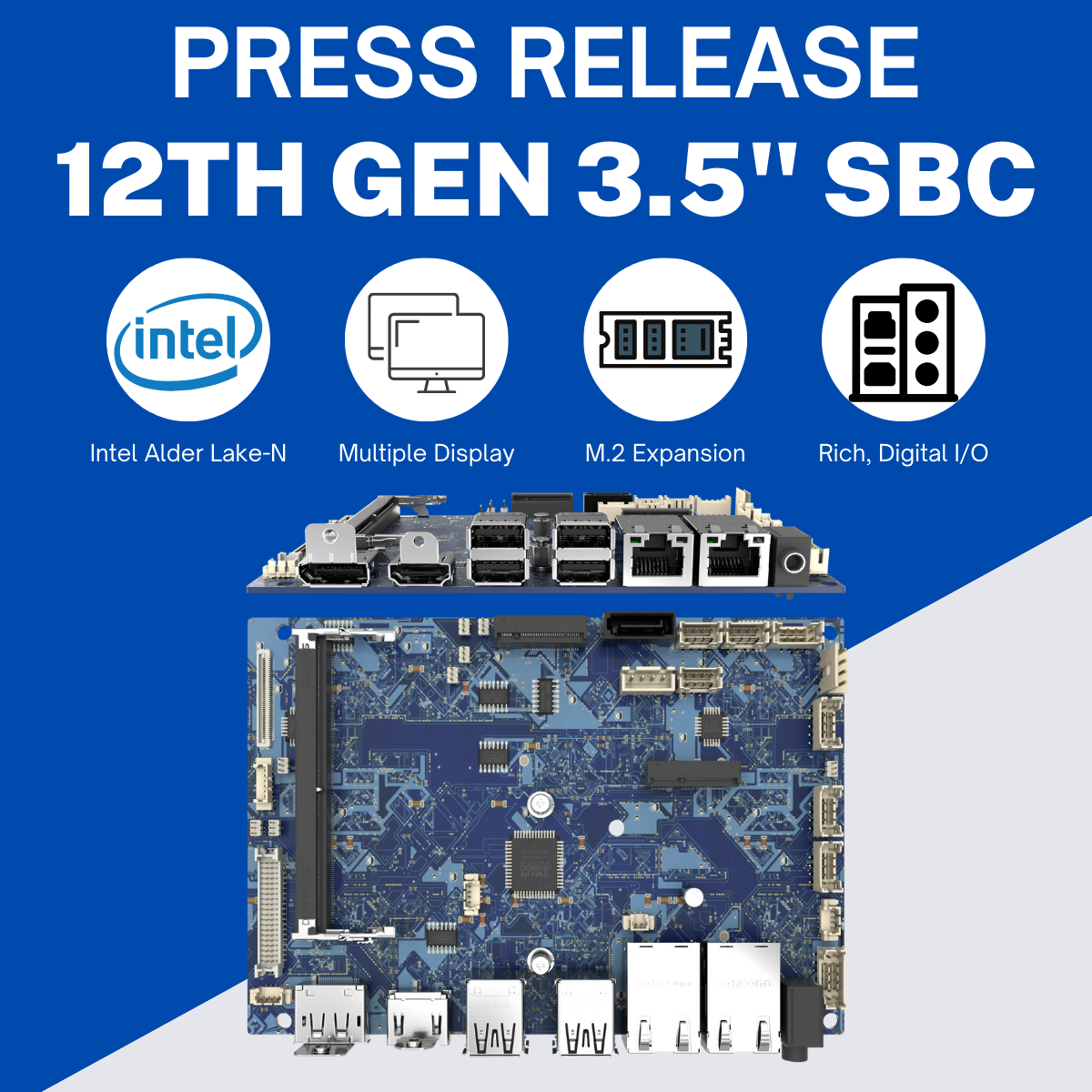 Premio adds new x86 Intel Alder Lake-N single board computer to its portfolio of motherboards