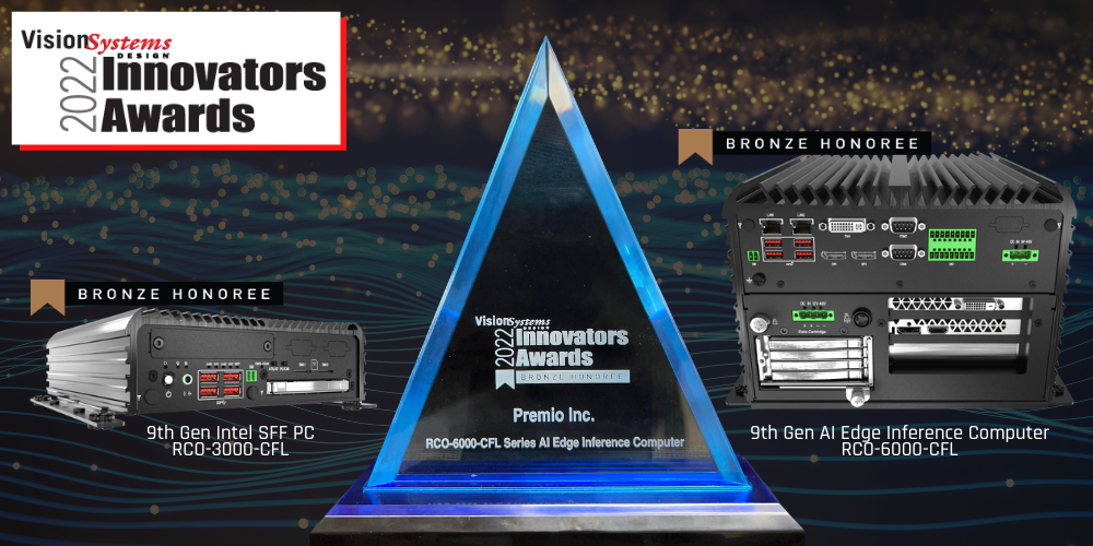 Vision Systems Design Innovators Award 2022 Premio Product Winners