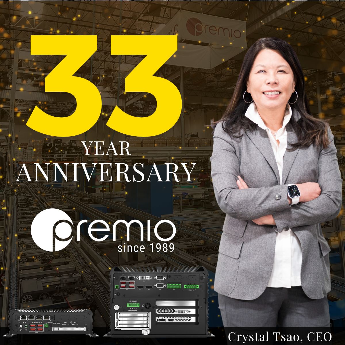 Premio Celebrates 33 Year Anniversary
