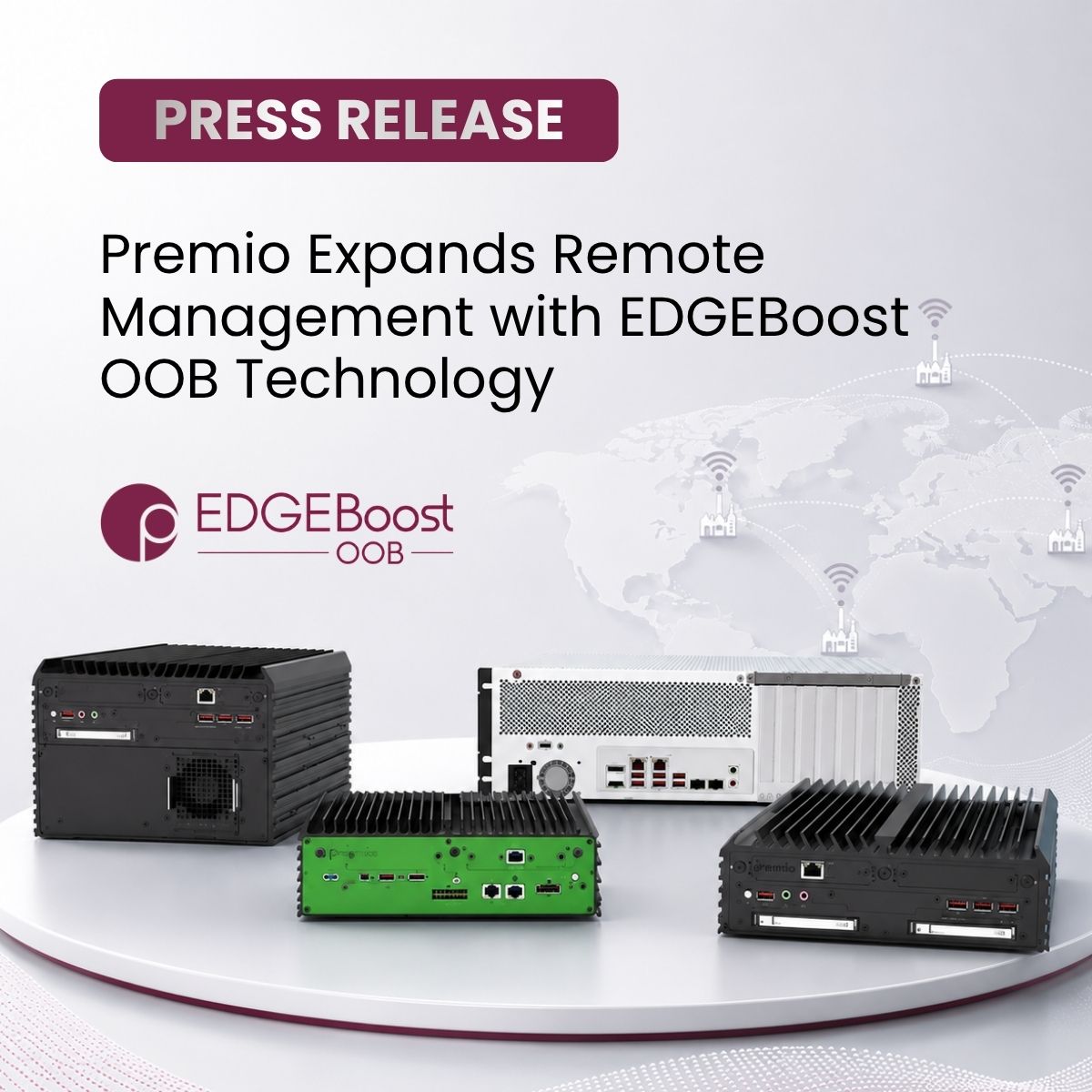 Premio Enhances Its Hardware-Level Remote Management Solution with Its EDGEBoost Technology for Its Ruggedized Edge AI PCs