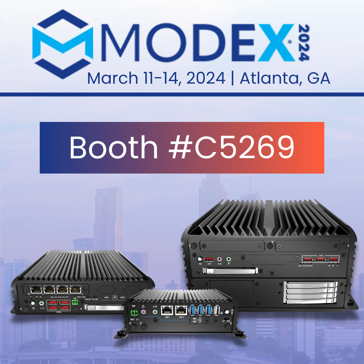 Premio Exhibits at MODEX 2024 | Booth #C5269