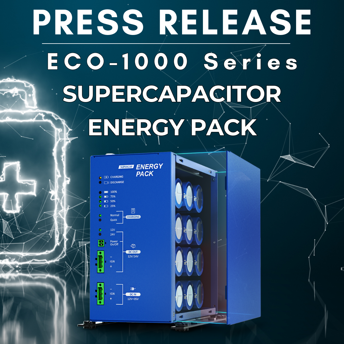 Premio Inc. Introduces Industrial-Grade Supercapacitor Power Backup Solution at Pack Expo 2023