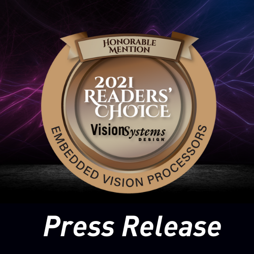 Premio Inc. Recognized for Embedded Vision Processors from Vision Systems Design