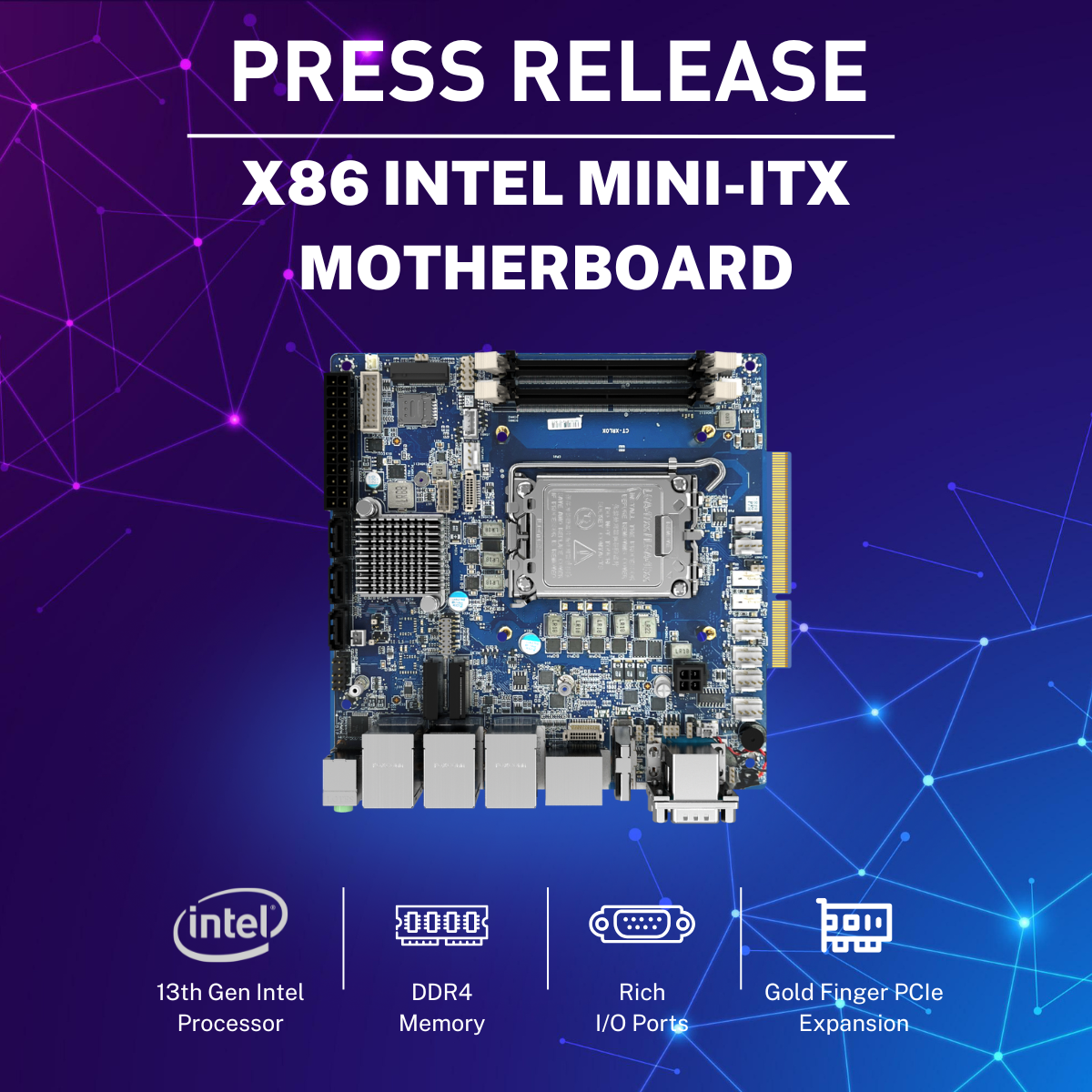 Premio Introduces the CT-XRL02 Mini-ITX Motherboard To Update Its Industrial Motherboard Portfolio
