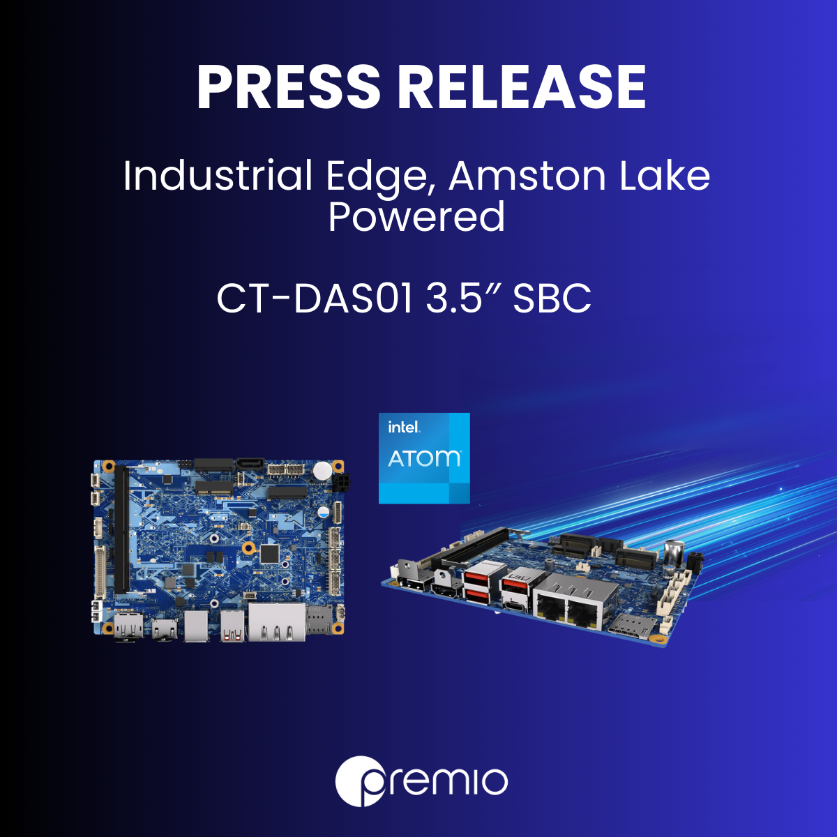 Premio Unveils CT-DAS01 3.5