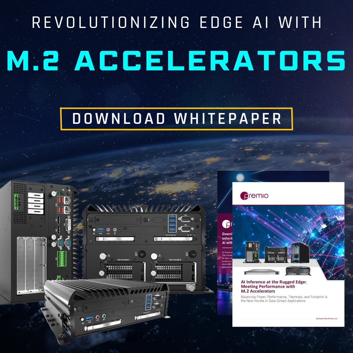 Premio Releases Technical Whitepaper to Showcase Edge AI Performance with M.2 Accelerators