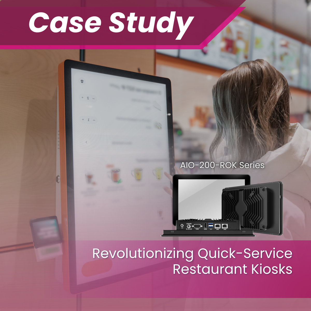 Revolutionizing QSR with the AIO-200-ROK in Demanding Environments