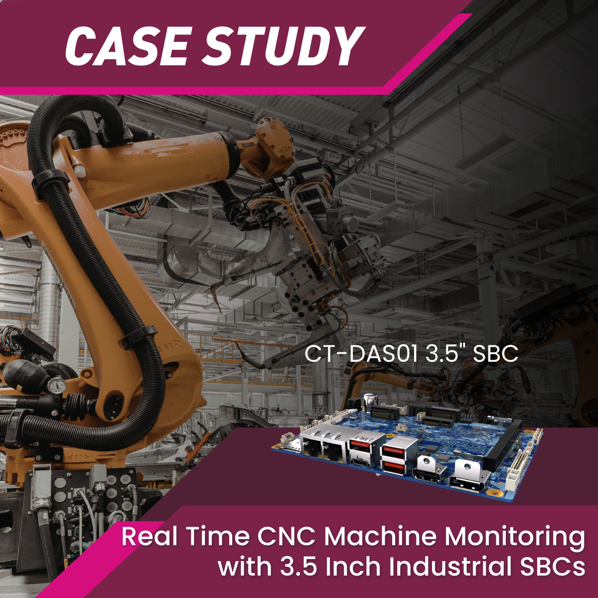 Real Time CNC Machine Monitoring with 3.5 Inch Industrial SBCs