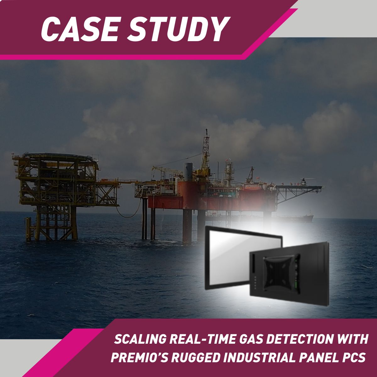 Scaling Real-Time Gas Detection with Premio’s Rugged Industrial Panel PCs