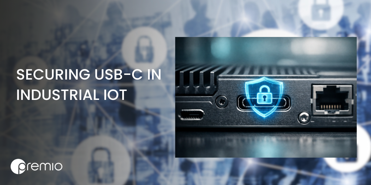 Securing USB-C in Industrial IoT: Rugged Edge Gateway with Hardware-Level Security Shield