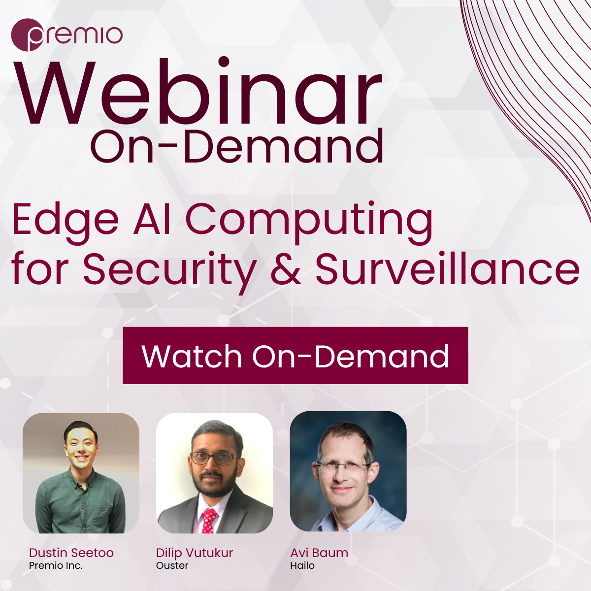Webinar On-Demand: Edge AI Computing For Security And Surveillance
