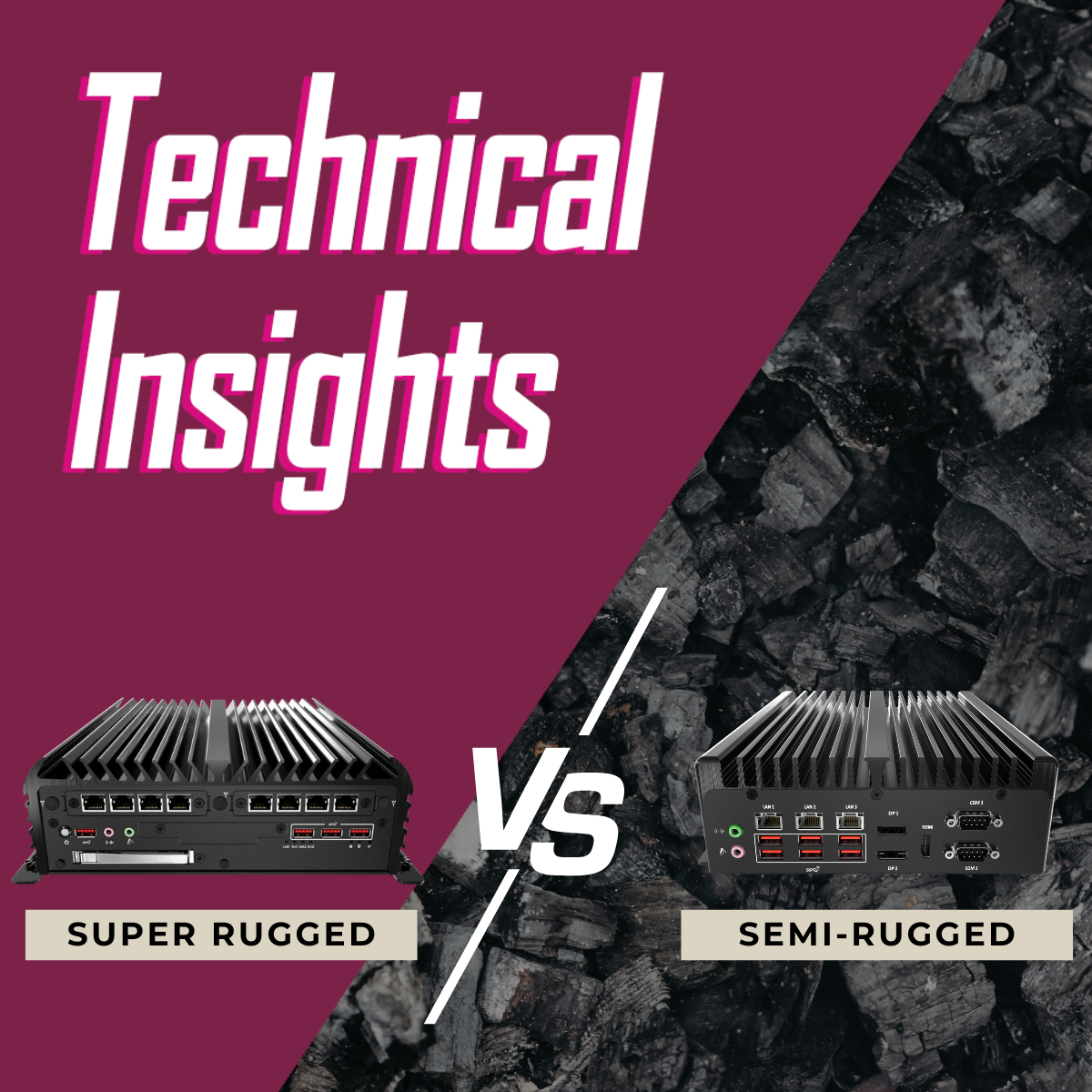 Super Rugged vs. Semi-Rugged Industrial Computers: What’s the Difference and Which One Do You Need?