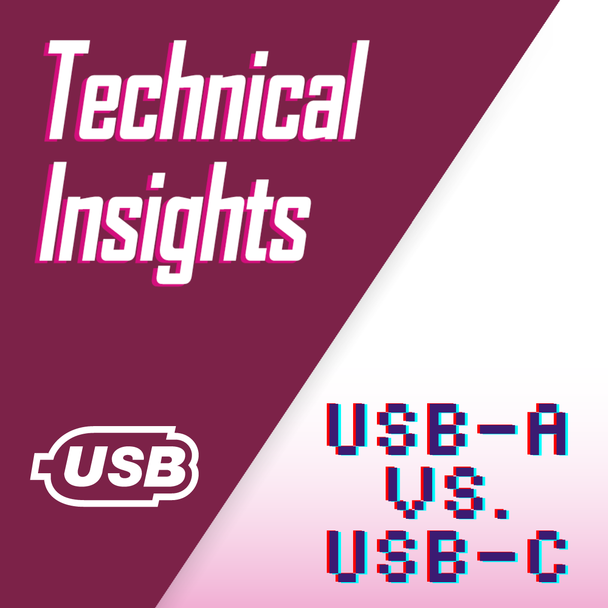 What is USB-A vs USB-C? What is the Difference?