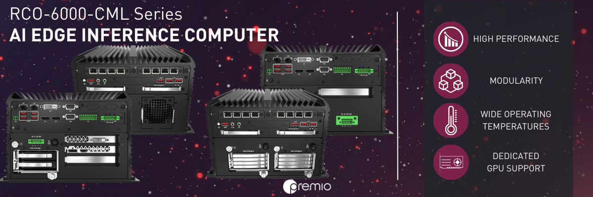 AI Edge Inference Computer (RCO-6000-CML) - Premio Inc.