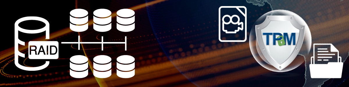 RAID Configurations and TPM 2.0 for Mobile Surveillance System Industrial Computers