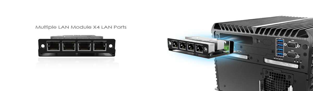 4x-LAN-Port-Module