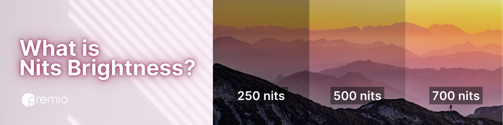 What is Nits brightness
