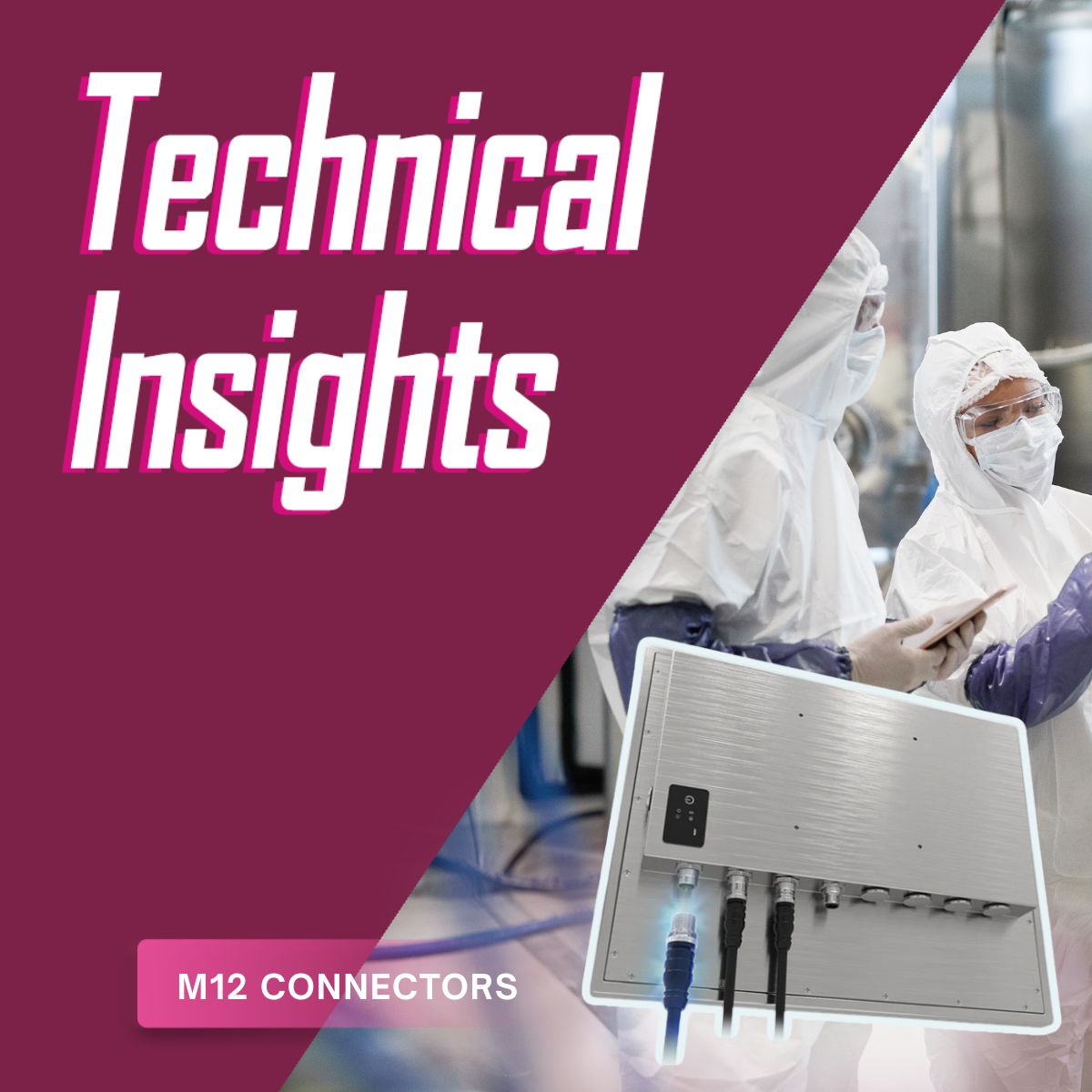 Why Are M12 Connectors Critical In Hygienic Industrial Environments?