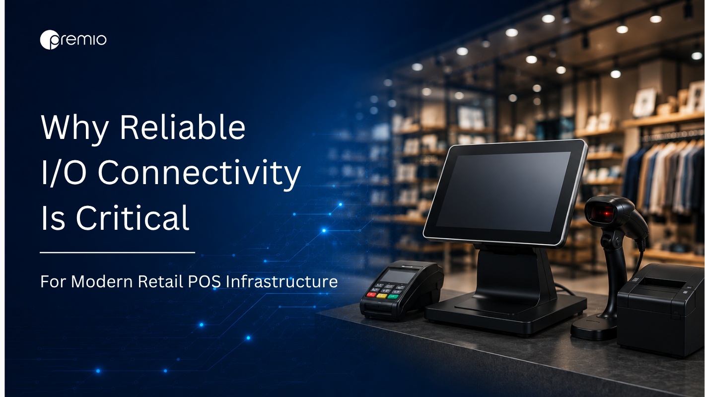 Why Reliable I/O Connectivity Is Critical for Modern Retail POS Infrastructure