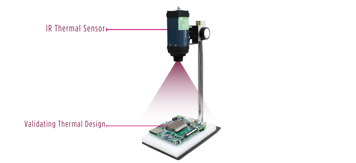 IR-Infrared-thermal-sensor-for-computer-motherboard-test-and validation