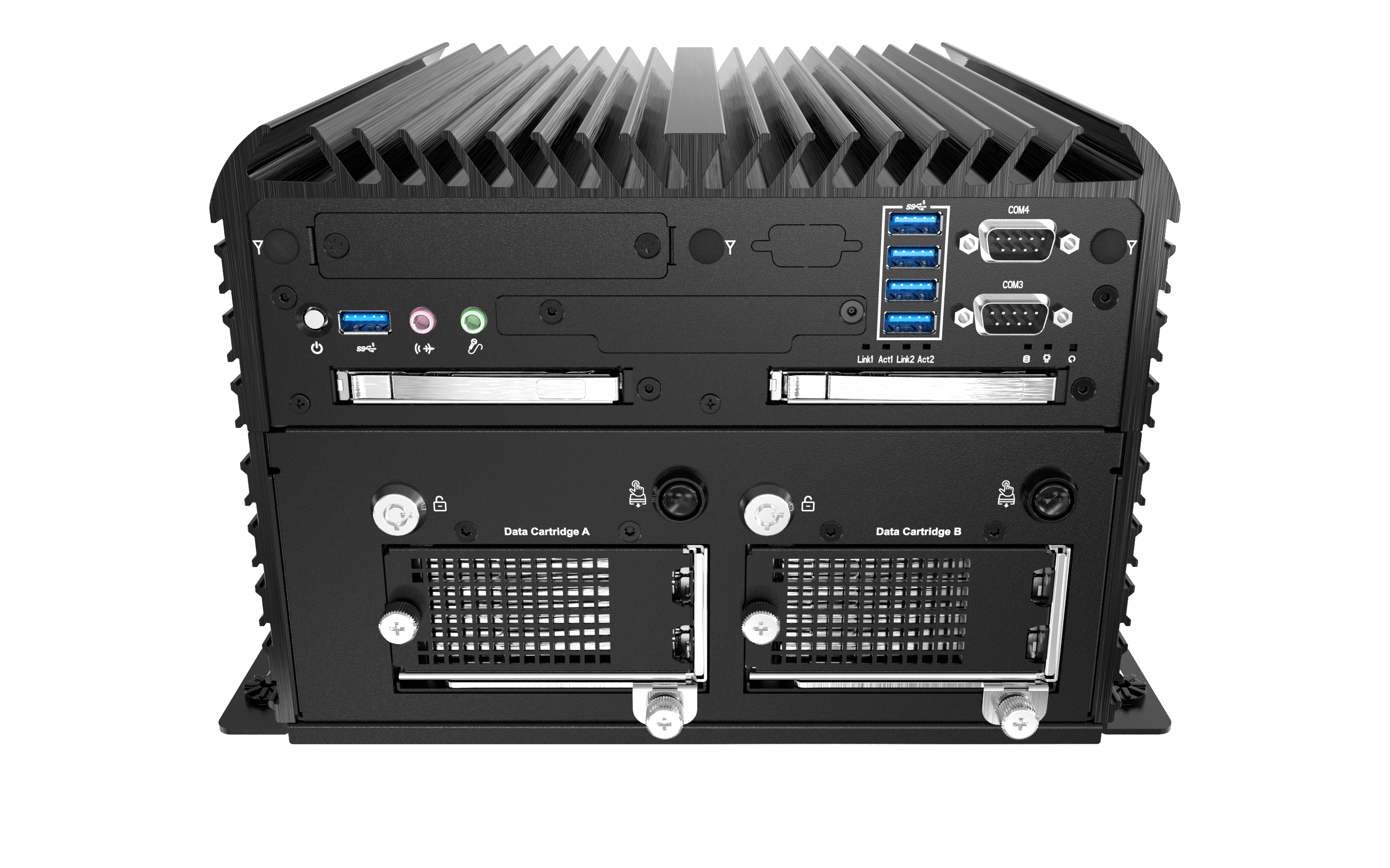 RCO-6000-CFL-8NS AI Edge Inference Computer with 9th Gen Intel® Core™ Processor, Flash Storage 8x U.2 NVMe Bay, 1x PCIe x4 (1-lane) Expansion