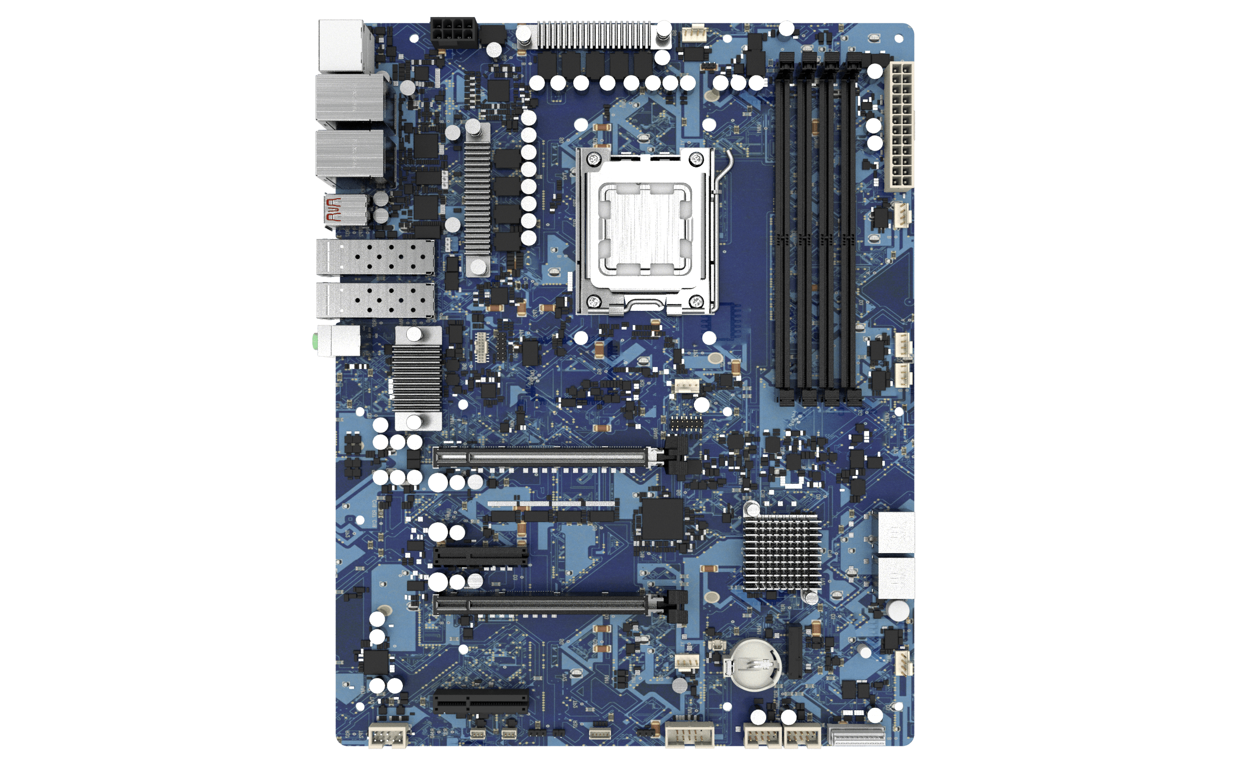 CT-AR701 ATX Industrial Motherboard With AMD Ryzen 9000/8000/7000 Series Desktop Processors & EPYC 4004/4005 Processors