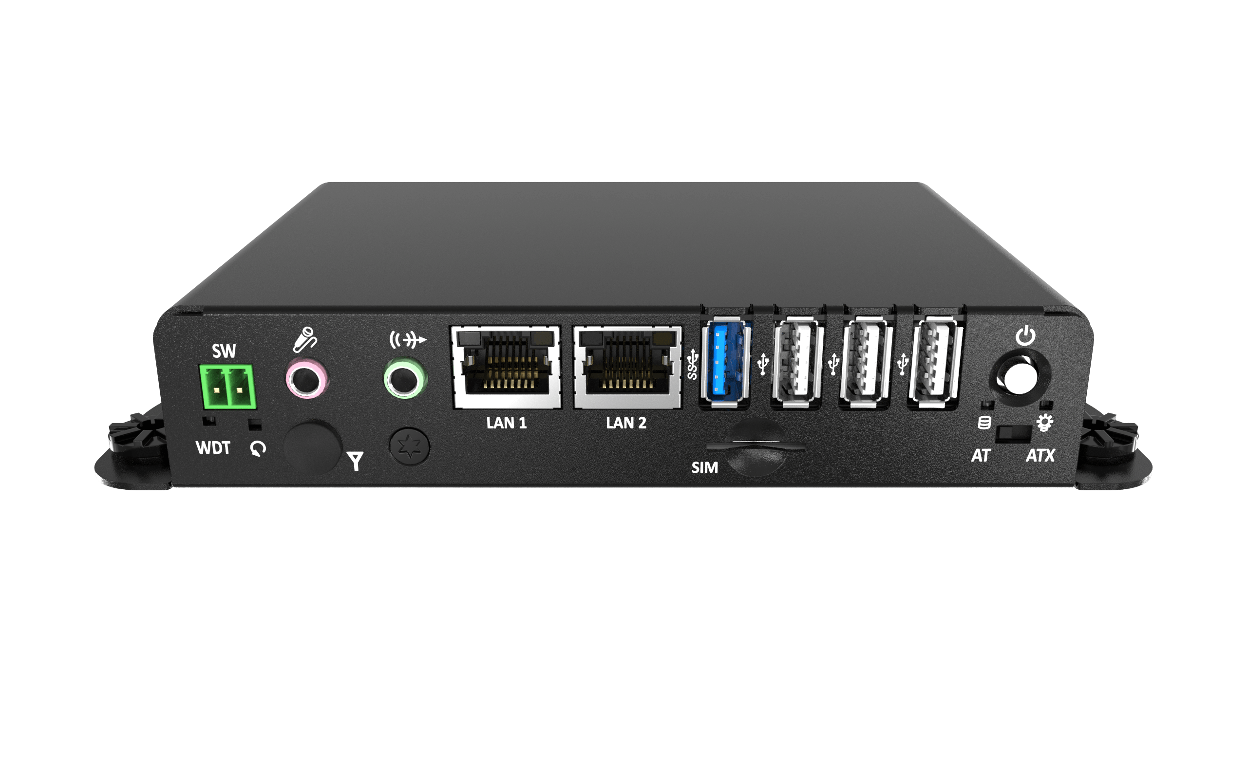 BCO-1000-J1900 Fanless Mini Computer with Intel® Celeron® J1900 Processor, 1x DVI-I, 2x COM