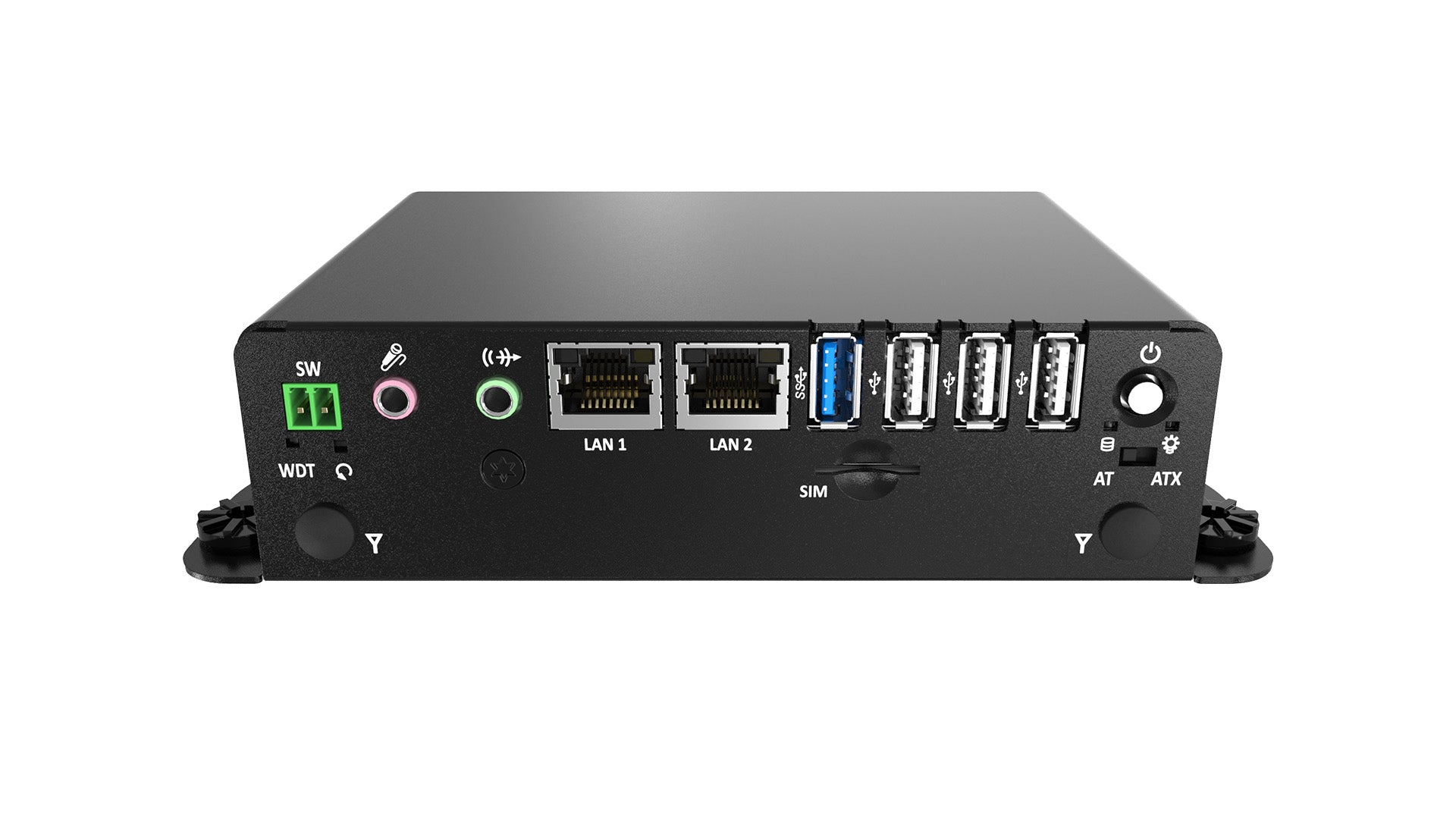 BCO-1000-J1900-10A Fanless Mini Computer with Intel® Celeron® J1900 Processor, 1x DVI-I, 1x DP, 2x COM, 1x 2.5" SATA HDD Bay